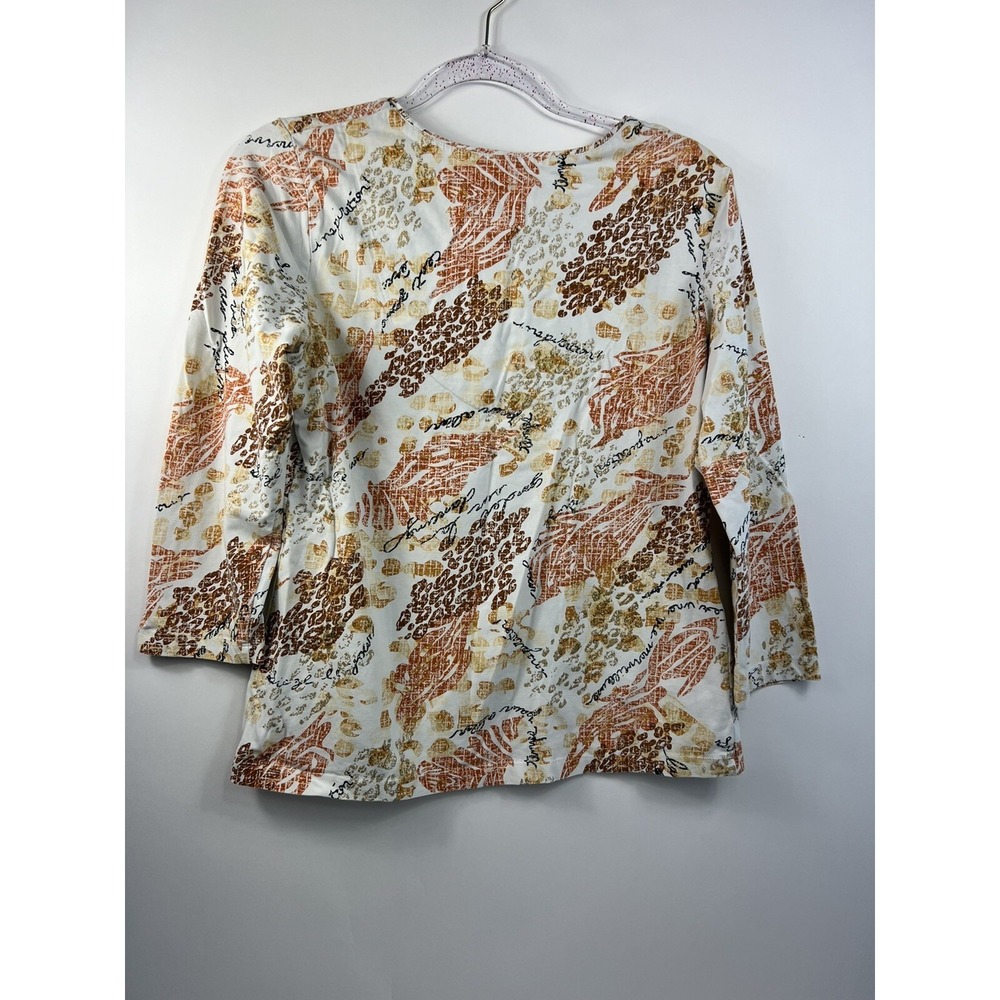 Ruby Rd Pullover Blouse Women's Size Medium White… - image 5